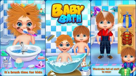 Just a few more seconds before your game starts! Baby Bath Game Play Baby Games for Little Children Best ...