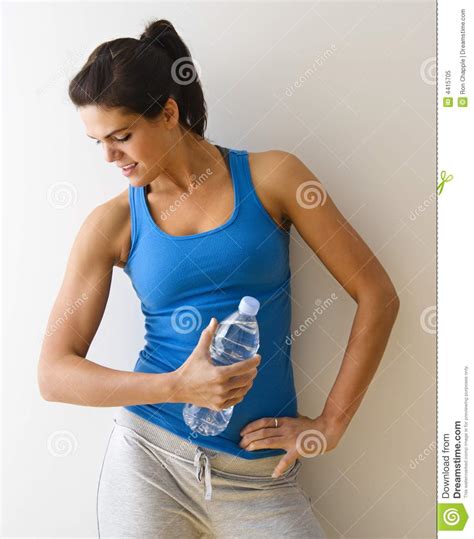Woman Flexing Muscle Royalty Free Stock Photo Image 4415705