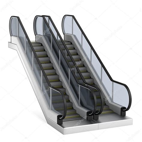 Realistic 3d Render Of Escalator — Stock Photo © 3drenderings 45419673