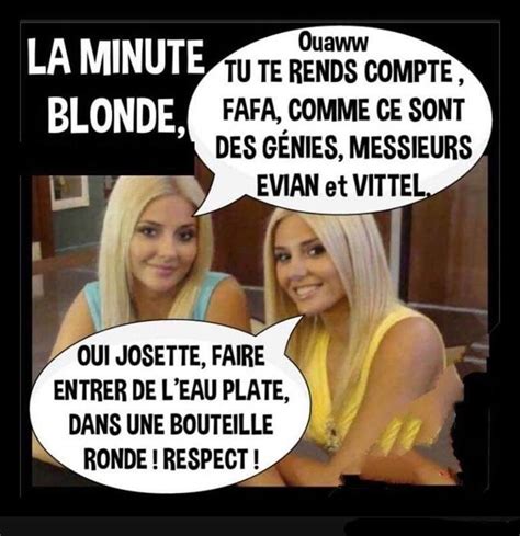 Photo La Minute Blonde