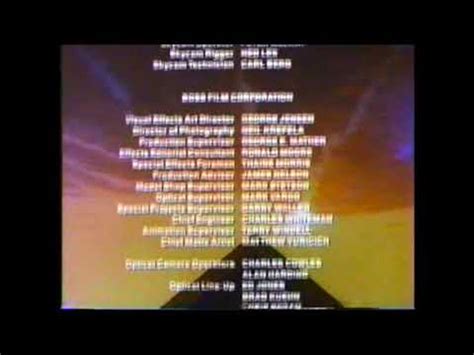 Telefutura cinescape intro / outro welding girls. The Boy Who Could Fly (1986) End Credits (Telefutura 2003 ...