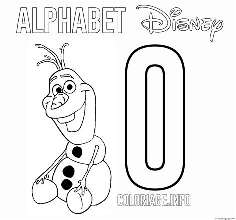 These disney coloring pdf pages are great party activities too. O For Olaf Coloring Pages Printable
