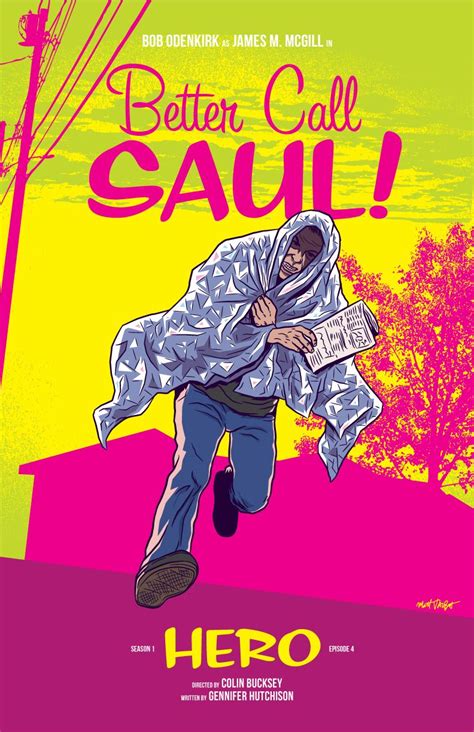 Better Call Saul Episode 104 Posterspy Disney Channel Better Caul