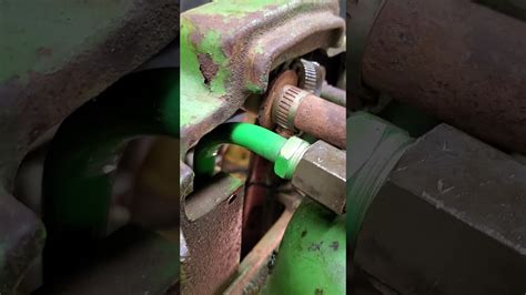 John Deere Hydraulic Line Repair Youtube