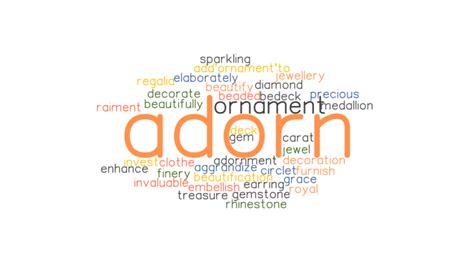Adorn Synonyms And Related Words What Is Another Word For Adorn