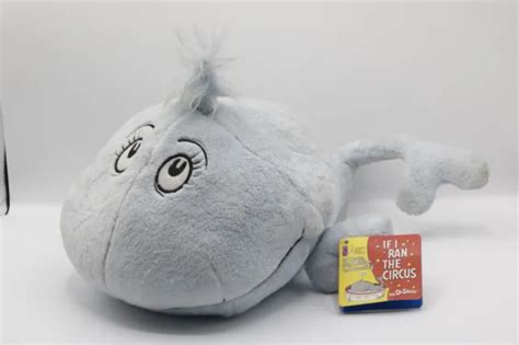 Dr Seuss If I Ran The Circus Whale Kohls Cares 15 Plush Soft Toy