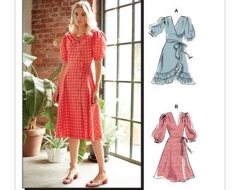 Mccall S Sewing Pattern M7948 Misses Dresses Etsy