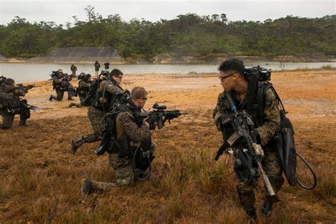 Reconnaissance Marines With The 3rd Reconnaissance Battalion 3rd