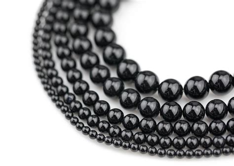 Onyx Beads Aaa Grade Black Onyx Round Beads 3mm 4mm 6mm 8mm Etsy