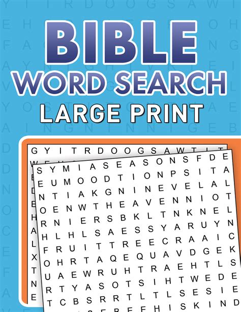Bible Word Searches Large Print Barbour Books