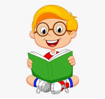 Reading Clipart Read Boy Transparent Books Primary