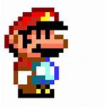 Mario Pixel Transparent Super Bros Clipart Land