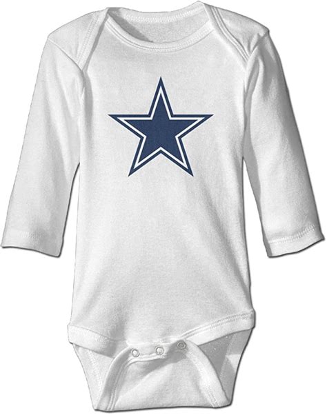Football Dallas Cowboys Logo Newborn Infant Baby Onesies Bodysuit