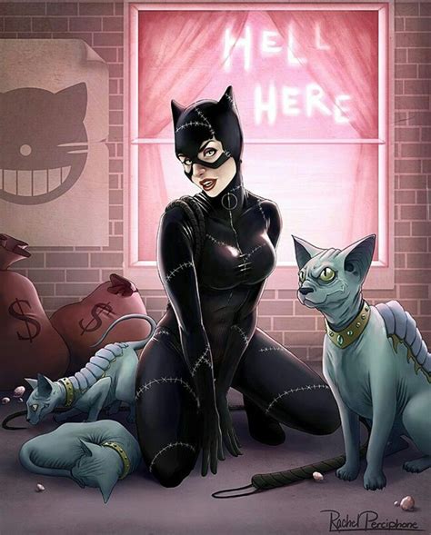 Catwoman By Rachel Perciphone Batman E Mulher Gato Quadrinhos Mulher