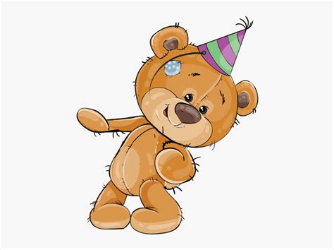 Teddy Bear Clipart Birthday Bear In Clipart Png Transparent Png