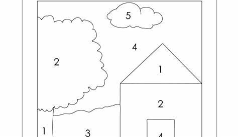 preschool number recognition worksheets 1-10