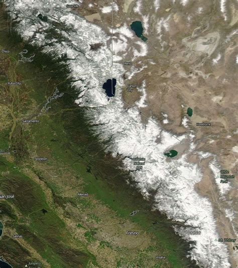 The Sierra Snowpack Is Massive And Melting Fast