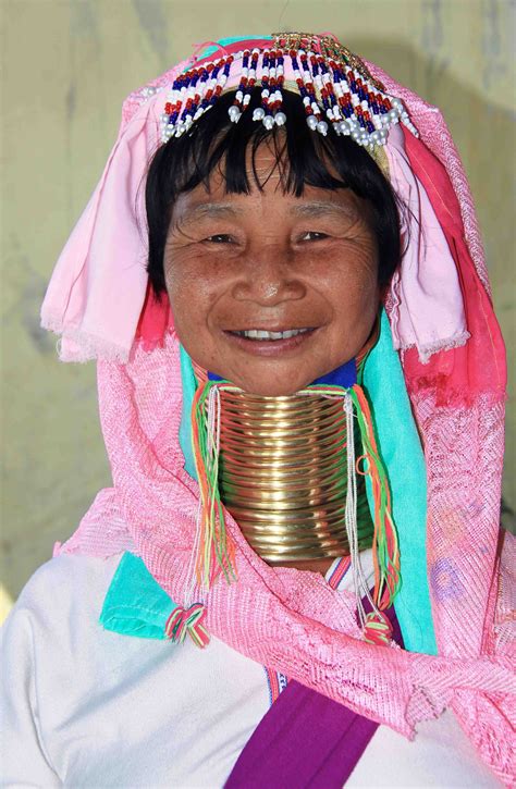Kayan Tribal Woman Myanmar Tribal Women Women Disney