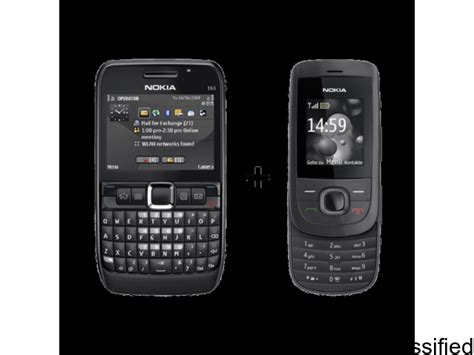 Buy Nokia E63 And Get Nokia 2220 Free 6 Months Gadgets Warranty