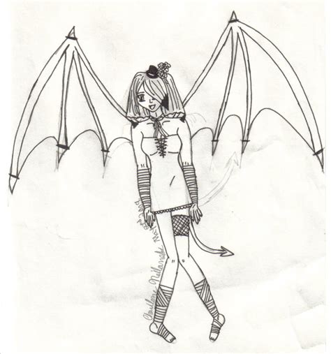 Gothic Demon Girl By Starlove104 On Deviantart