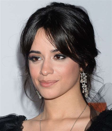 camila cabello s close up at 2018 pre grammy gala and salute to industry icons with clive davis