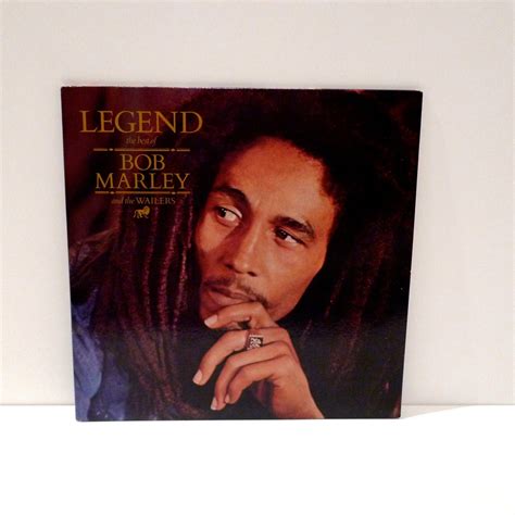 Bob Marley Vintage Vinyl Record Legend The Best Of Album