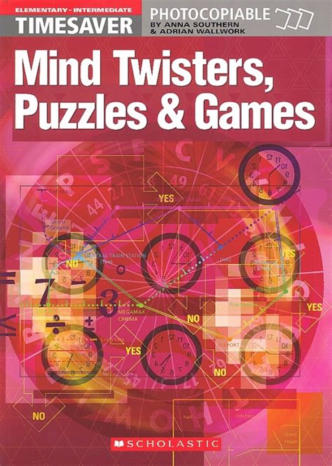 Mind Twisters Puzzles And Games Spring Esl