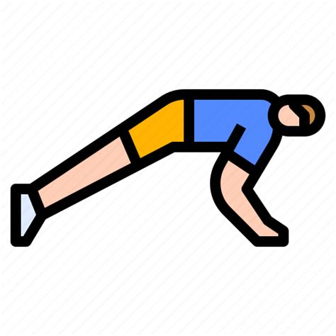 Exercise Home Push Ups Workout Icon Download On Iconfinder