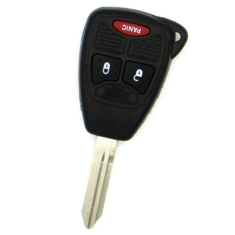 Whatskey Remote 3 Button Key Shell Case For Chrysler 300 Aspen Jeep