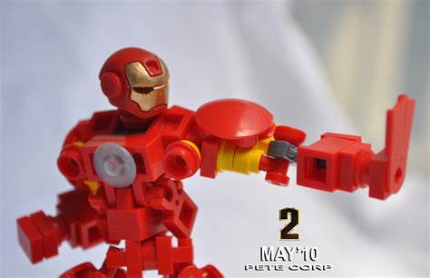 Custom Lego Iron Man 2 Mark Iv Armor