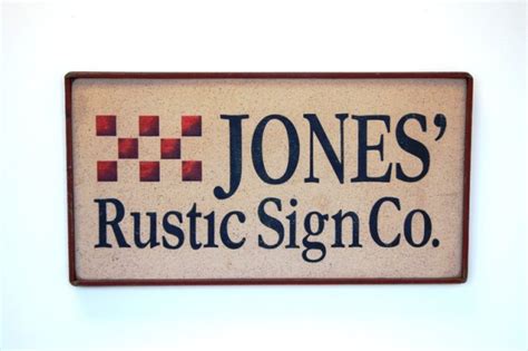 Jones Rustic Sign Company Home