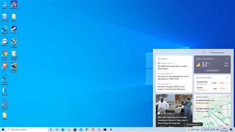 How To Remove The News And Interests Widget From Windows Techworm