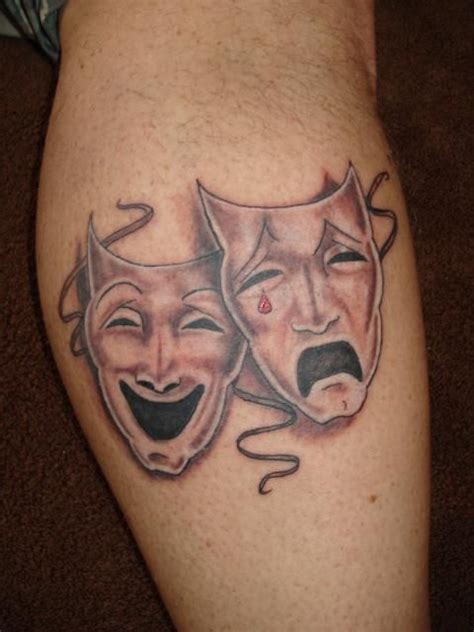 Theater Mask Tattoo Theater Mask Tattoo Mask Tattoo Tattoos