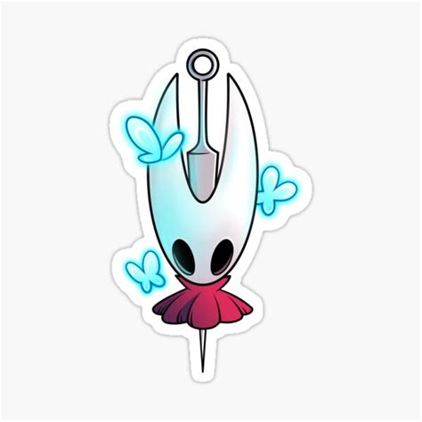 Hollow Knight Hornet Crest Sticker For Sale By Spryoldman Redbubble