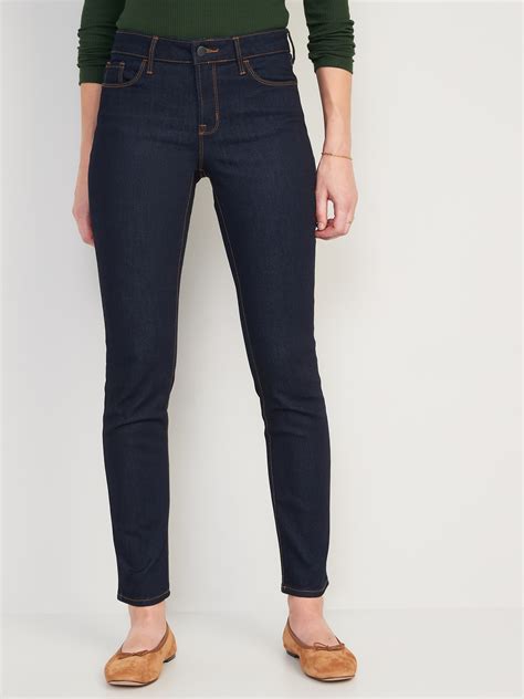 Mid Rise Power Stretch Jeans Old Navy