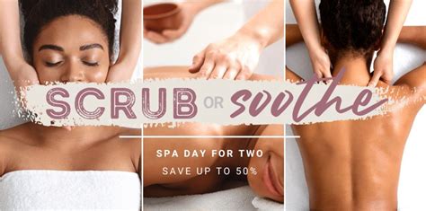 Scrub Or Soothe May Promo Spa Day For 2 Bannatyne Spa