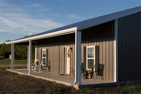 Small Metal Building House Plans