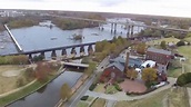 View's from the Drone : Browns Island Richmond Virginia - YouTube