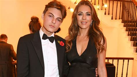 Elizabeth Hurley Son Father Damian Hurley Reflects On Grief One Year After Dad Steve Bing S