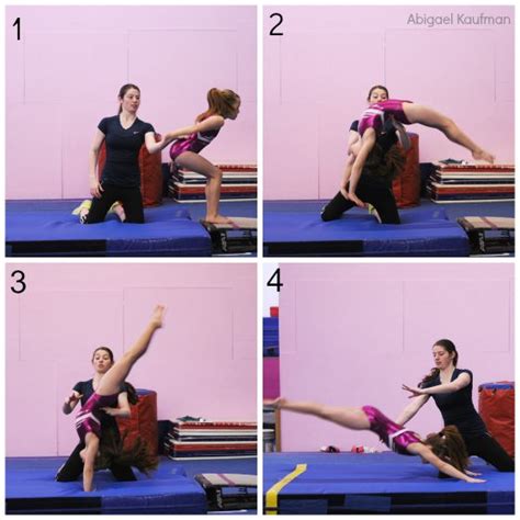 Quick Tip Developing Strong Back Handsprings Gymnastics Lessons Gymnastics Routines