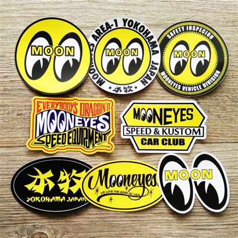 Mooneyes 3m Vinyl Sticker Batch 01 Shopee Malaysia