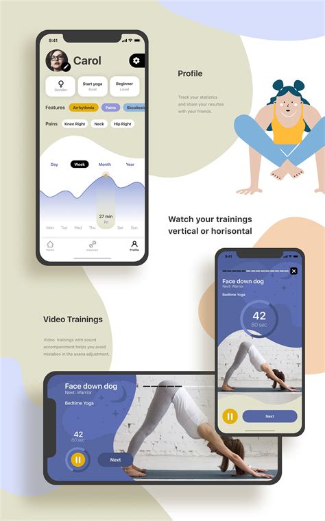 Yoga App Concept On Behance