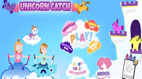 New 🎊 Unicorn Catch 🤩 A For Adley Youtube