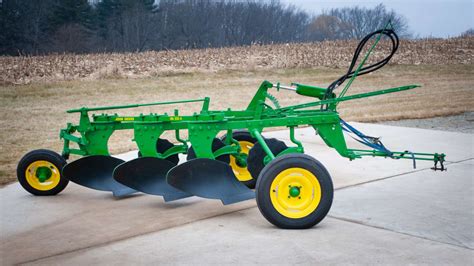 John Deere 555h Three Bottom Plow For Sale At Auction Mecum Auctions