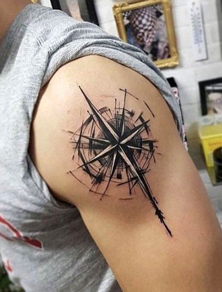 20 Cool Compass Tattoos For Men In 2020 Tattoo News