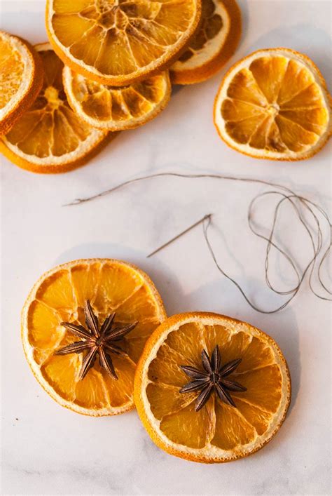How To Make Dried Citrus Christmas Ornaments