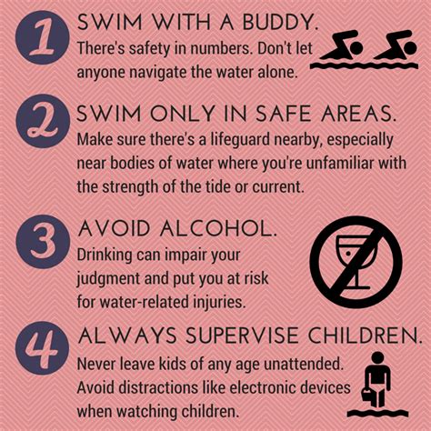 Infographic 7 Water Safety Tips Health Enews