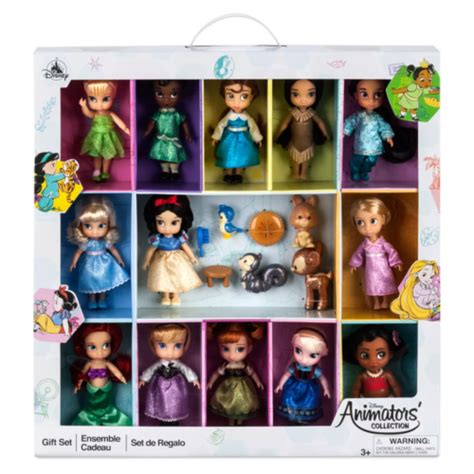 Disney Animators Collection Mini Doll T Set 13 5 Dolls Ebay