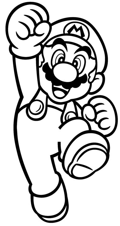 Desenhos De Mario Bros Para Colorir Bora Colorir