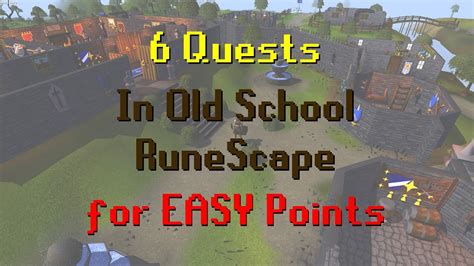 6 Osrs Quests To Get 10 Quest Points Fast And Easy Beginner Quests